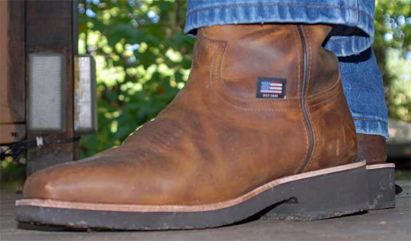Chippewa Brown Pitstop Boots