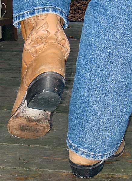 Justin Tan Cowboy Boots