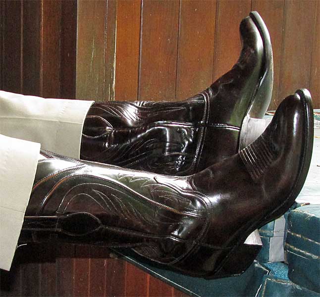 Lucchese Classic Goatskin Cowboy Boots