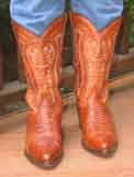 Mezcalero Brown Teju Lizard Boots