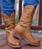 Tecovas Bandera Bison Wheat Cowboy Boots