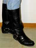 Champion Attitude Black Harness Boots