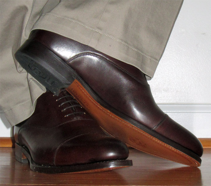 Barker Winsford Walnut Oxford shoes