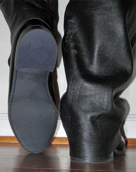 Charles Tyrwhitt black wingtip dress shoes