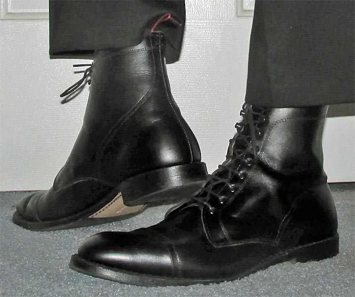 Allen Edmonds Black First Avenue Boots