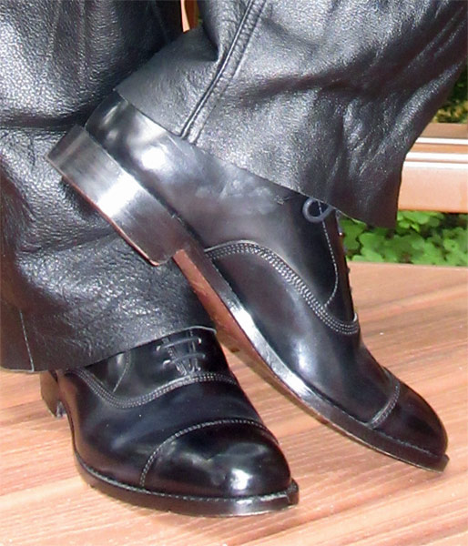Allen Edmonds Park Avenue Cordovan Dress Shoe with leather