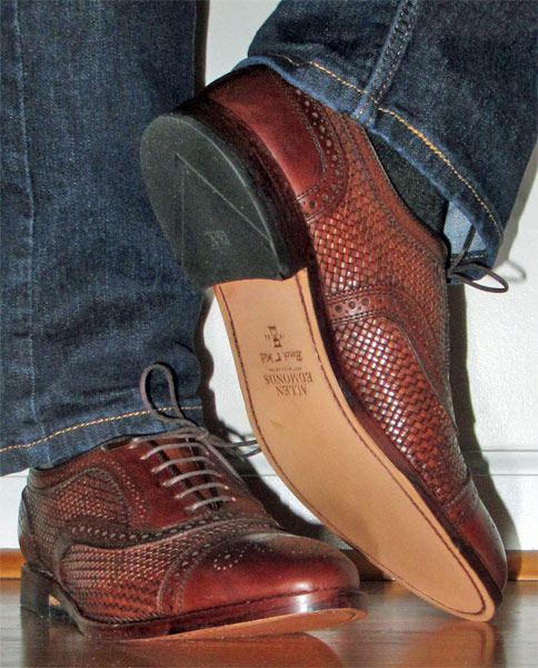 Allen Edmonds Strand Weave Chili Dress Shoe