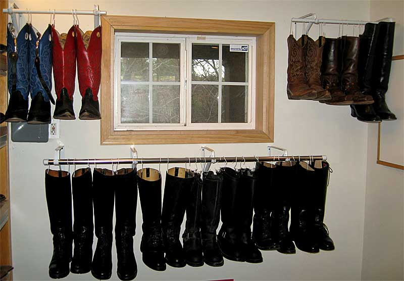 Booted Harleydude's Boot Closet