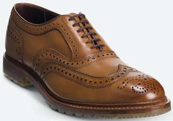 Allen Edmonds McTavish walnut dress shoe