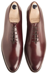 Meermin wholecut burgundy dress shoe
